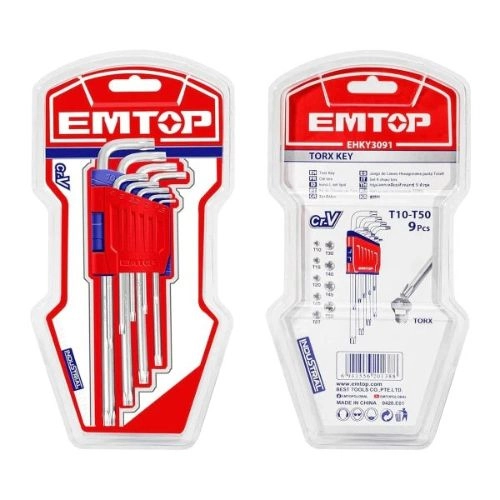 EMTOP 9-Piece Key Set EHKY3091