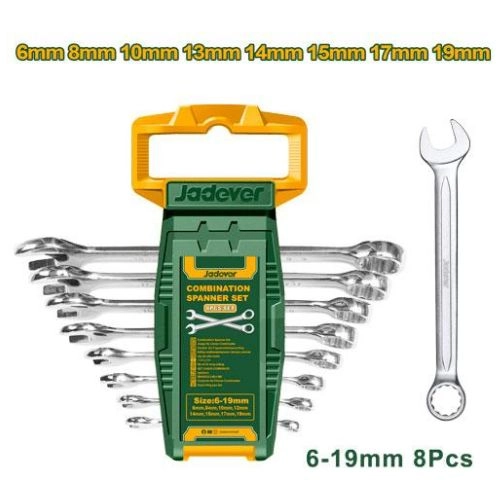 JADEVER Combination spanner set JDSP12083