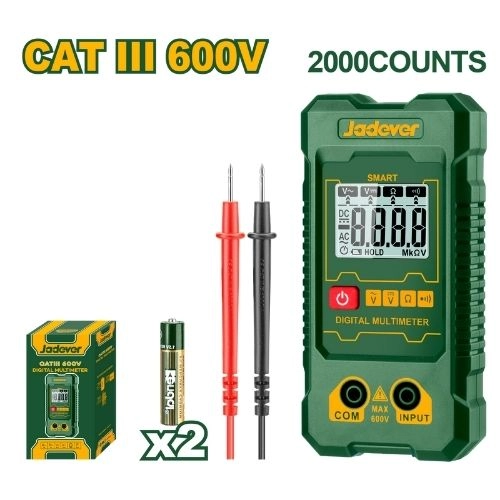 JADEVER Digital Multimeter 600V JDDM1501