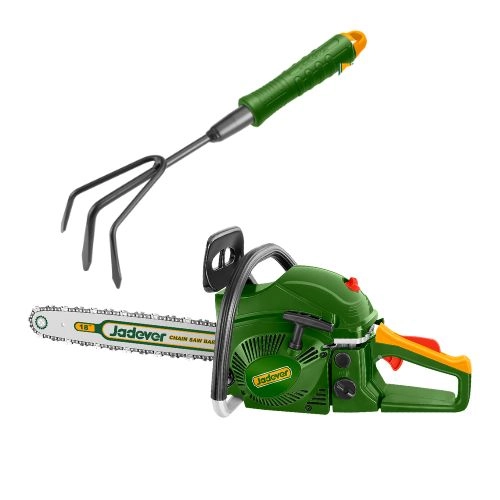 إنسي كومبو : منشار بنزين 46 سي سي بالبنزين + شوكة حدائق من جاديفر  JDGC1552 + JDWK2134