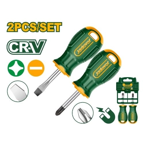 JADEVER 2 Pcs screwdriver set JDSS1202