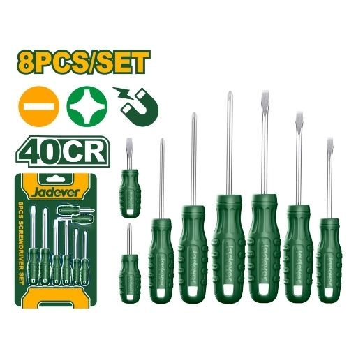 JADEVER 8 Pcs screwdriver set JDSS2408