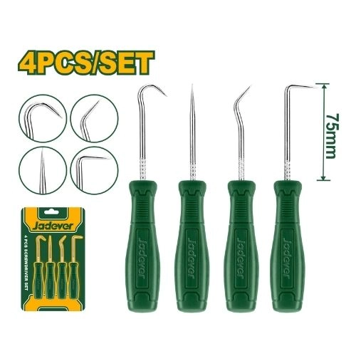 JADEVER  4Pcs Pick and Hook Set JDSS2604