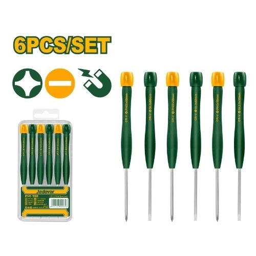 JADEVER  6Pcs precision screwdriver set JDSS2B06