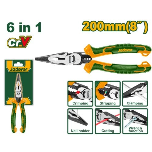 jadever Multi-function long nose pliers JDPL2778