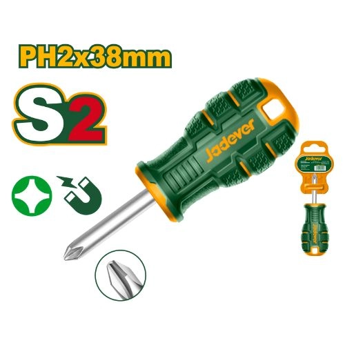  JADEVER Old Man Magnetic 2-Color Cross Screwdriver JDSDB221
