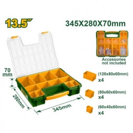 JADEVER 12-Pocket Plastic Organizer Bag JDTB1311