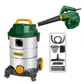 عرض مكنسة كهربائية برميل 1200وات 30 لتر من جاديفر JDVR4A30 + بلاور 400 وات JDAB15401