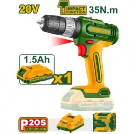 شنيور 20 فولت دقاق مرفق معه بطارية و شاحن من جاديفر JDCDP521