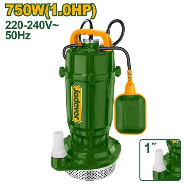 JADEVER Submersible pump 750W 1HP  JDWPQA03