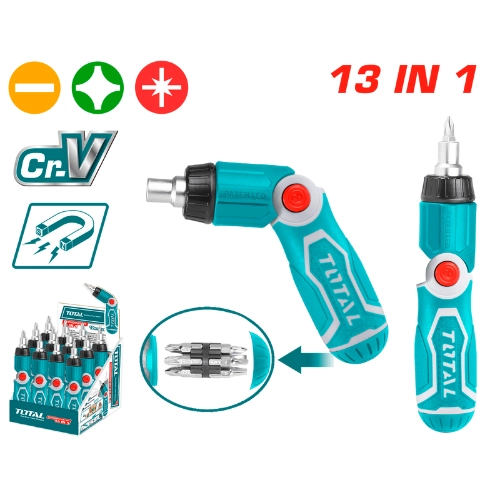 Total Multifunction Screwdriver 13*1  TACSD30136