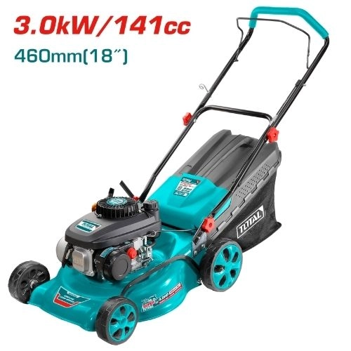 TOTAL Gasoline lawn mower 4HP 18 Inch TGT141181