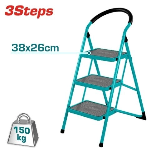 Total Ladder 3 stairs, 150 kg  load THLAD09031