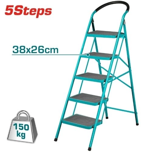  Total Ladder 5 steps load 150 kg  THLAD09051