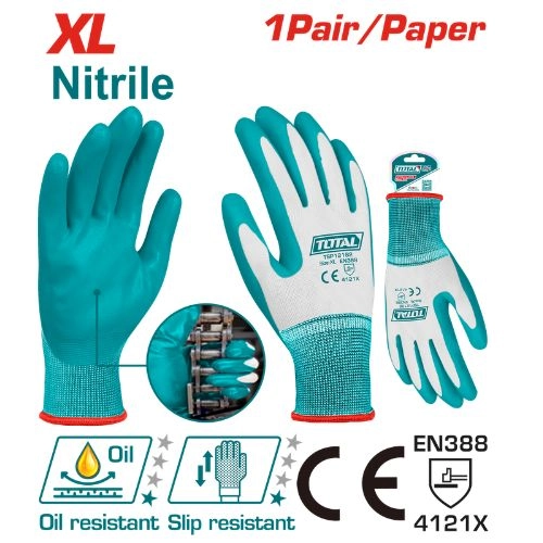 Total Nitrile gloves XL TSP12162
