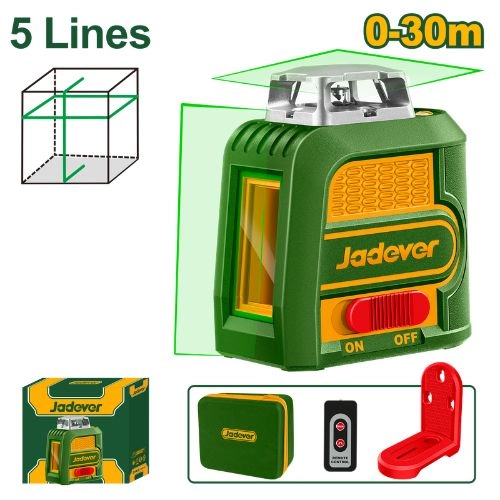 Jadever Self-leveling line laser 30m JDLE2M05 