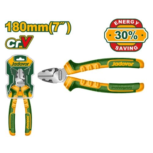Jadever High leverage diagonal cutting pliers 7" JDPL3717