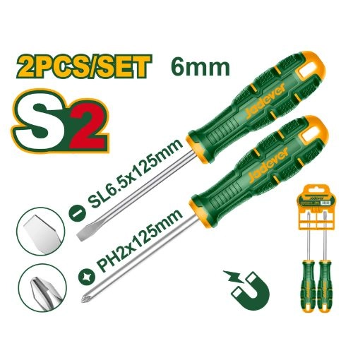 Jadever 2 Pcs screwdriver set JDSSA402 