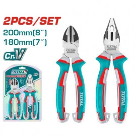 TOTAL 2 Pcs pliers set THT2K0206