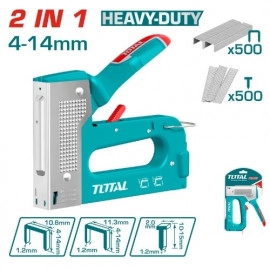 TOTAL Heavy duty 2 In 1 staple gun THT31148