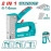 دباسة 2*1 خدمة شاقة من توتال THT31148