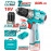 TOTAL Impact Brushless Drill 16V 60N.m 13 mm with 2 Batteries 2A.h and Charger TIDLI16682