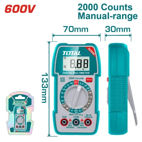 مالتيميتر ديجيتال 2000 من توتال TMT5360011