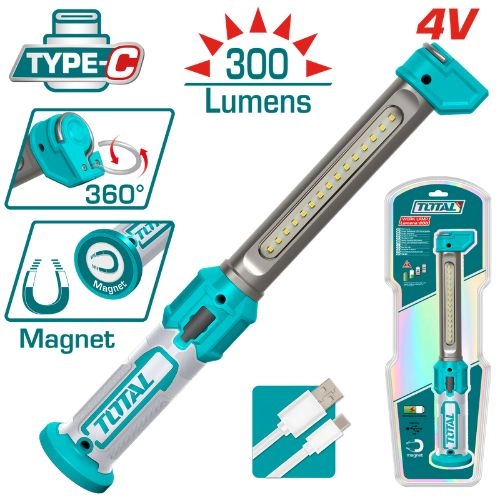TOTAL Cordless work lamp 3.5K.W TWLI043006