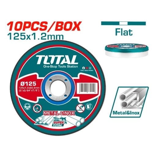 TOTAL ABRASIVE INOX  METAL CUTTING DISC 5 inch TAC2211255