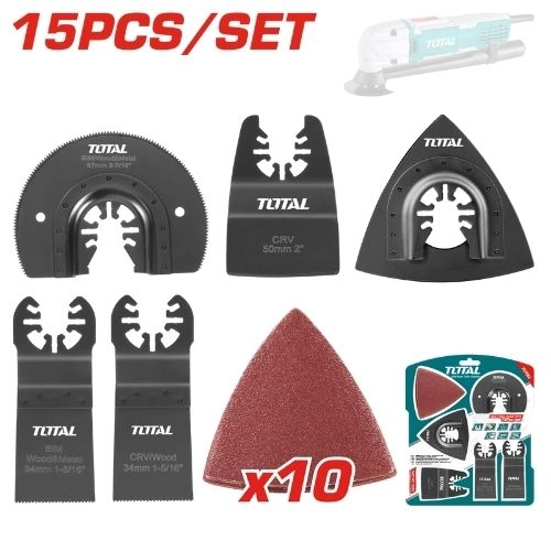 TOTAL 15pcs Multi Tool Blade TAKTMT1502