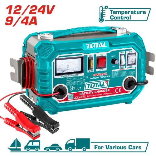 Total Tonger battery charger + connectors TBC1601 