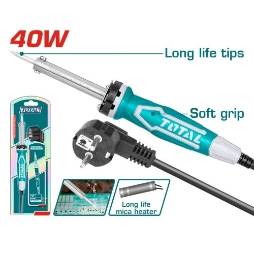 TOTAL Electric Soldering Iron 40W TET1406