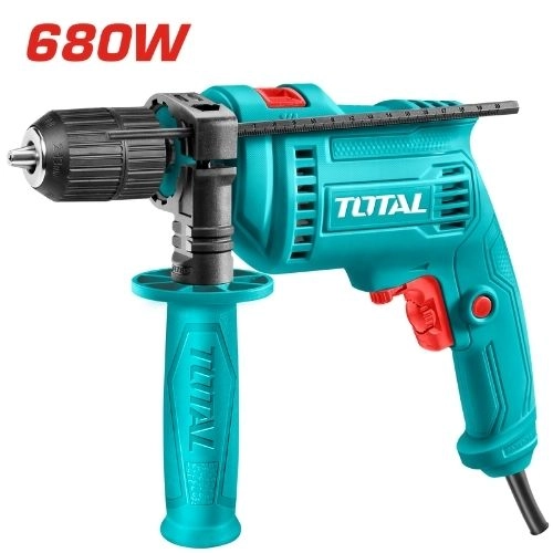 Total Impact Drill 13 mm 680 Watt  automatic chuck  TG1061356-2