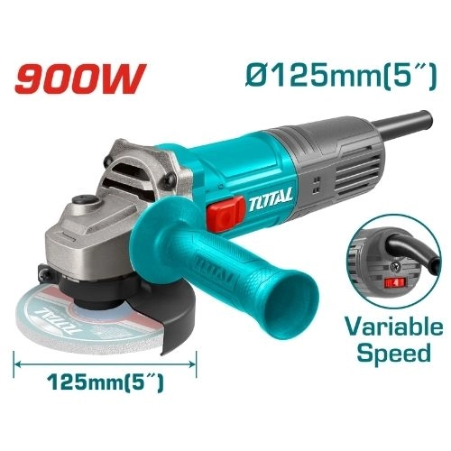 TOTAL Angle grinder 900W  Disc 125mm TG109125565