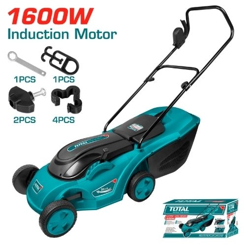 TOTAL ELECTRIC LAWN MOVER 1600W 50L TGT616151  