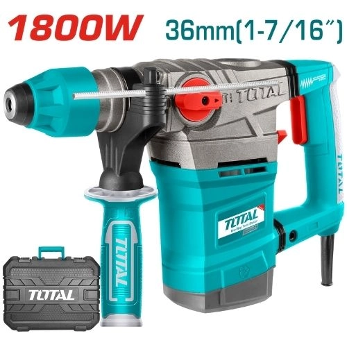 TOTAL Rotary hammer 1800W Impact  7.0J (SDS Plus) TH118366