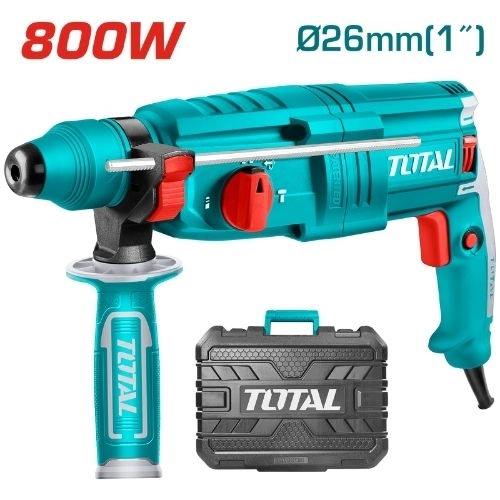 TOTAL Rotary hammer 800W  Impact 2.5J (SDS Plus) TH308268