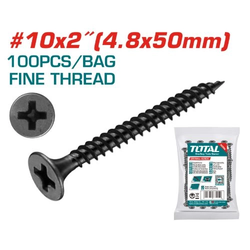 THWDS1024 مسمار جبس 50*4.8مم (كيس 100ق)  توتال