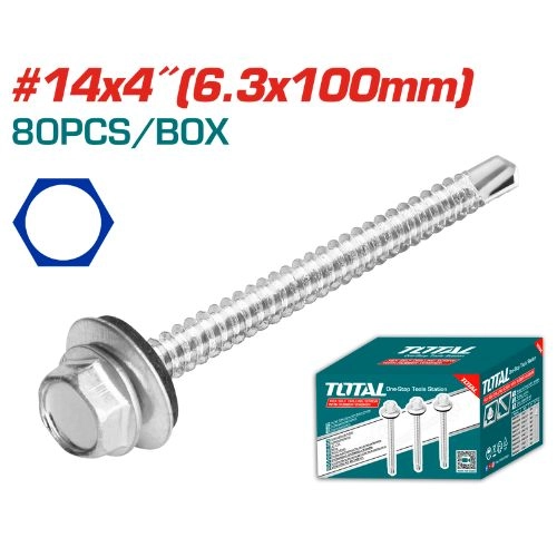 Total hexagon head screw 100*6.3 mm  THWHD1441