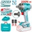 TOTAL CORDLESS IMPACT WRENCH 20 VOLT 1/2 INCH 350 NM WITH 2 BATTERIES AND CHARGER TIWLI2035