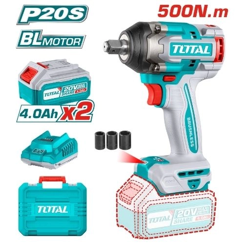 TOTAL IMPACT WRENCH 1/2 INCH  20V 500NM TIWLI2050