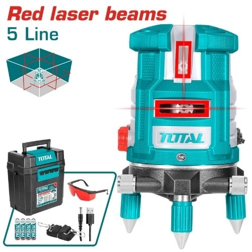 Total Laser scale, 5 red lines, 30 meters TLL306505