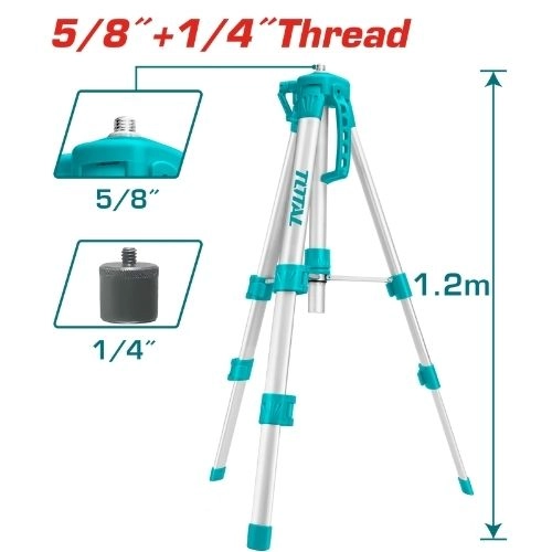 TOTAL Triple ground laser level stand TLLT01152 