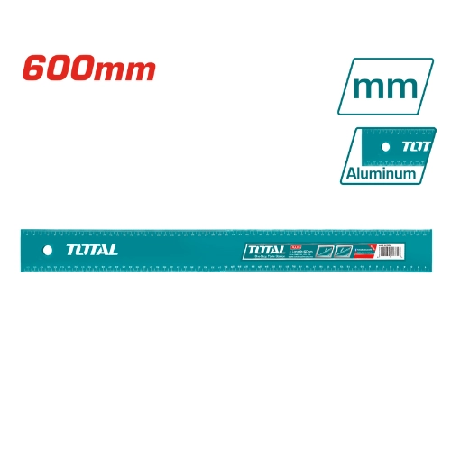 Total Aluminum Ruler 60cm  TMT636002