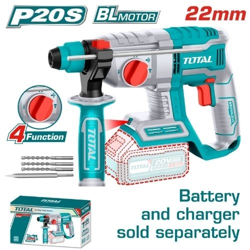   Total hammer20V 22ml without battery and charger TRHLI20208