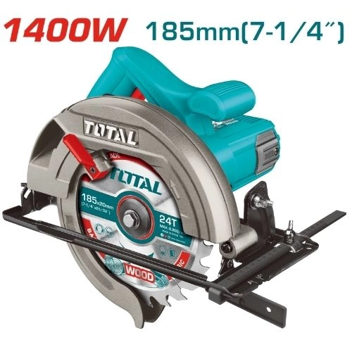 TOTAL  Circular saw 1400W 7.25 INCH  TS11418526