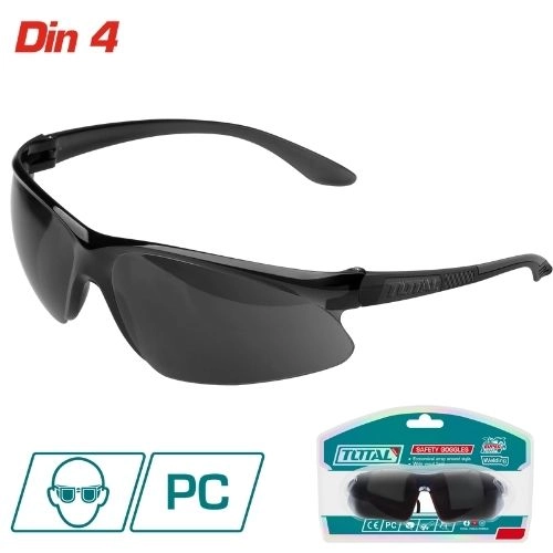  Total Black safety glasses protection degree 8  TSP305