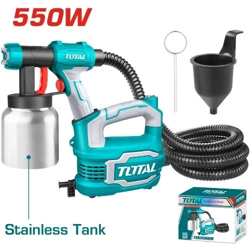 TOTAL spray gun Metal tank 550W TT5006-2