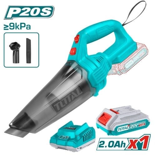 Total Vacuum Cleaner 20v With 1 Pcs battery and 1 Pcs charger  TVLI20126 