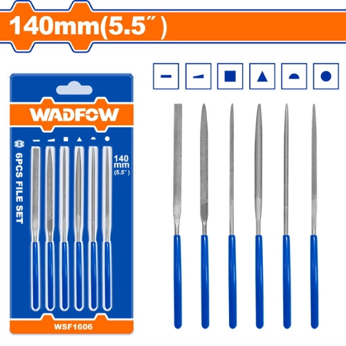 WADFOW 6 Pcs File Set WSF1606